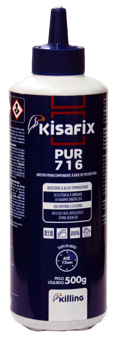 ADESIVO POLIURETANO PUR 716 500G KISAFIX